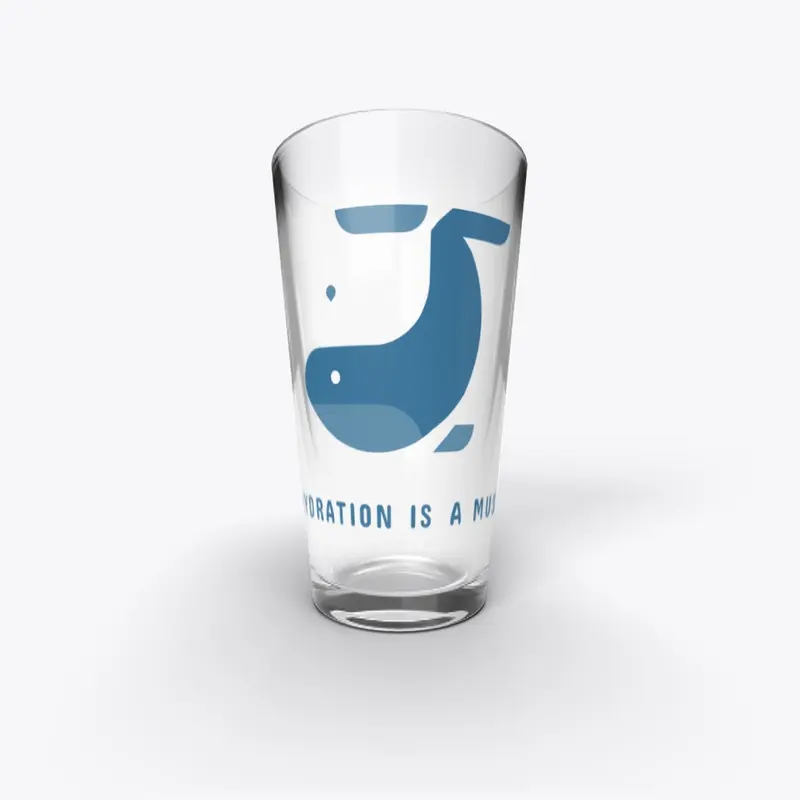 "Hydration is a Must" Drinkware